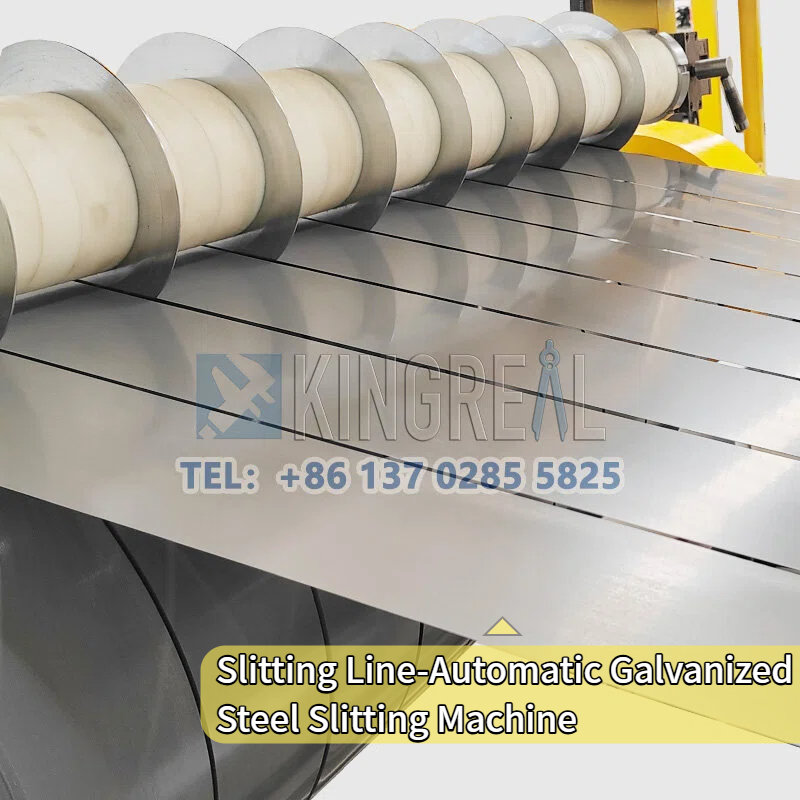 Slitting Line- အလိုအလျောက် Galvanized Steel Slitting စက်