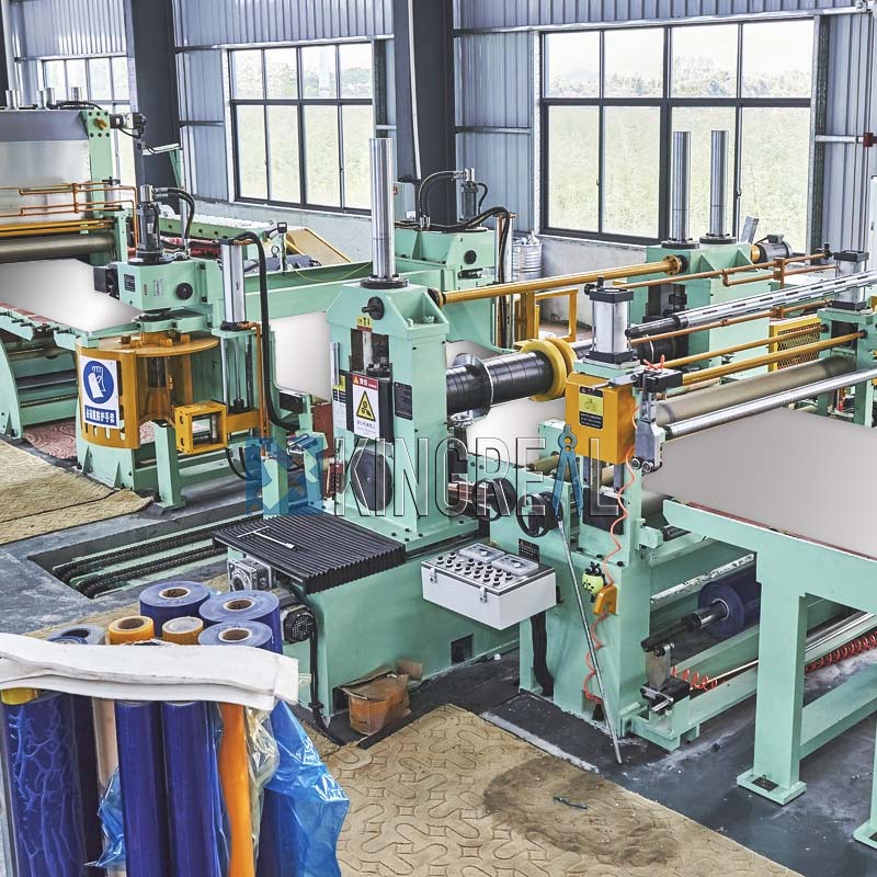 steel cut to length line