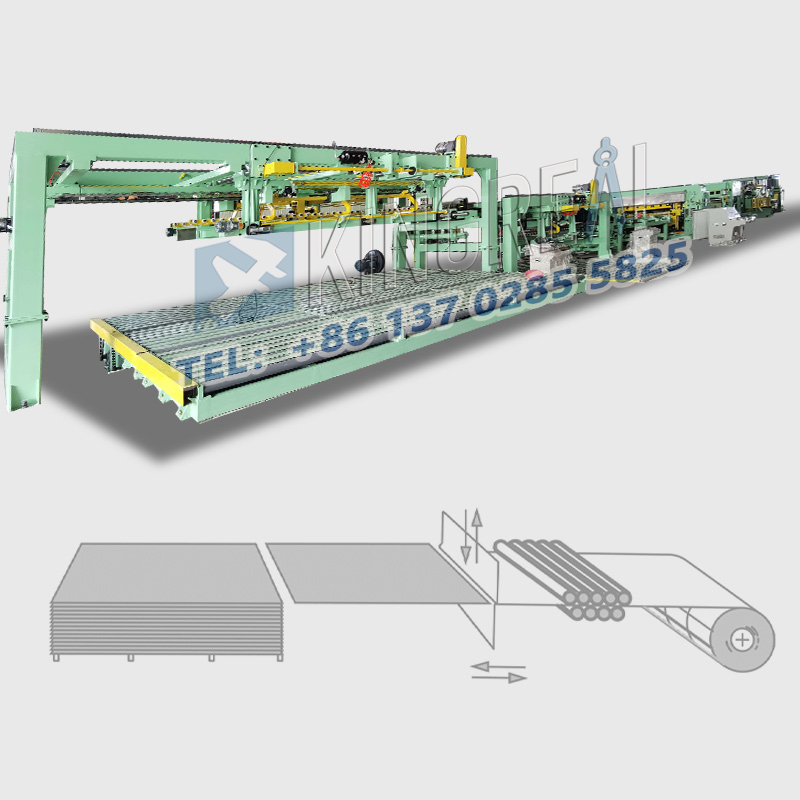 Cut To Length Line Machine With Dual Stacker-1