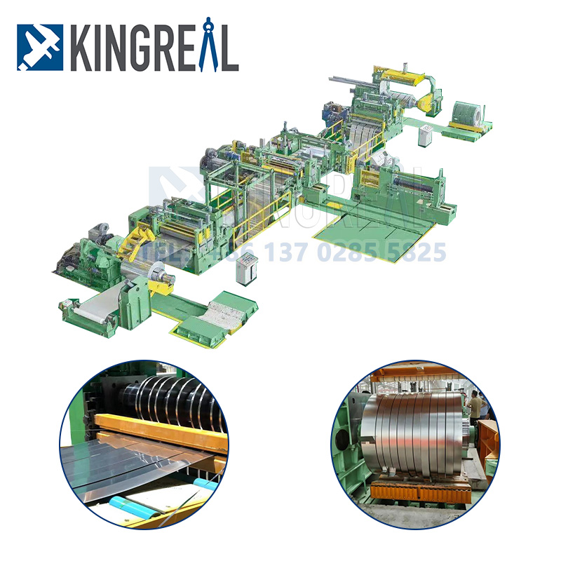 Metal Coil Slitting စက်