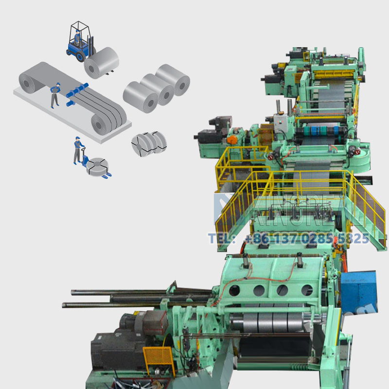 Narrow Strip Coil Slitting စက်