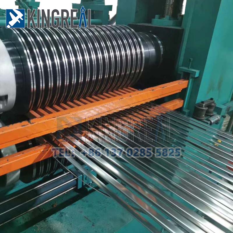 Sheet Metal Coil Slitting Rewinder စက်