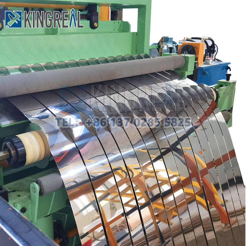 သံမဏိ coil slitting စက်